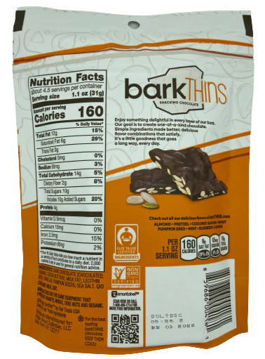 Dark Chocolate Covered Pumpkin Seeds - Image 2