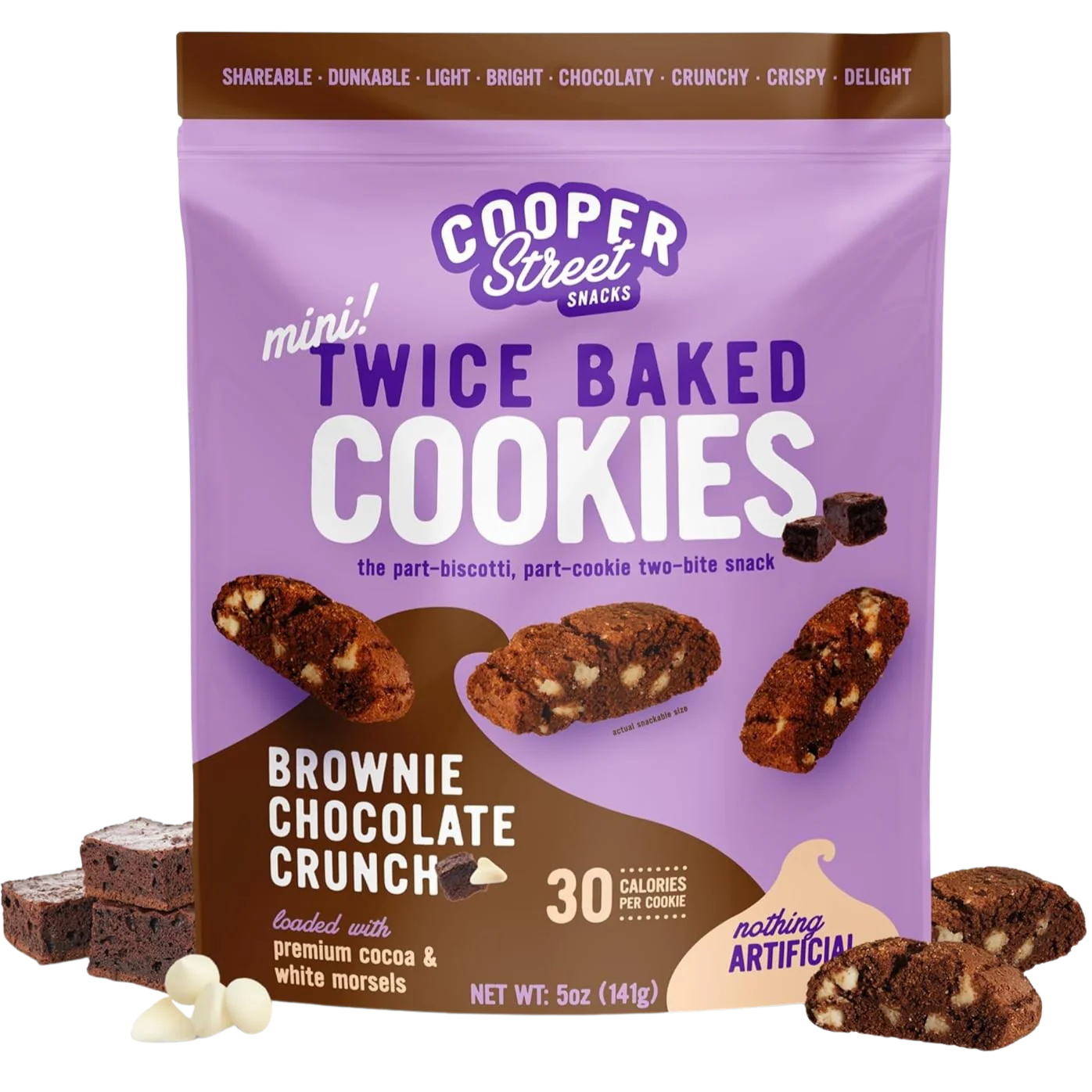 Chocolate Crunch Brownie Cookies