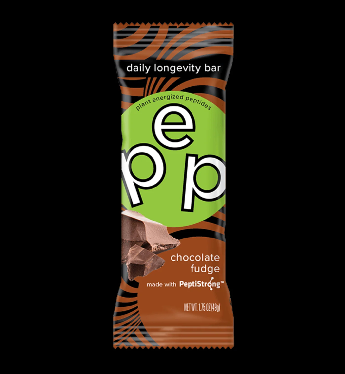 PEP Chocolate Fudge Daily Longevity Bar (12 CT) - Image 2