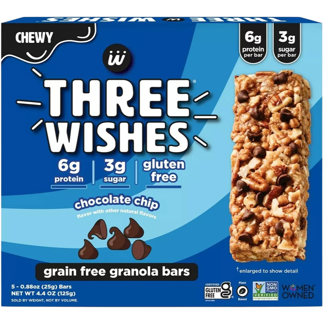Chocolate Chip Grain-Free Granola Bars (5 CT)