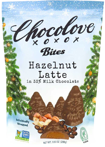 Hazelnut Latte Milk Chocolate Bites