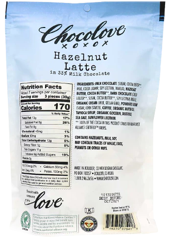 Hazelnut Latte Milk Chocolate Bites - Image 2