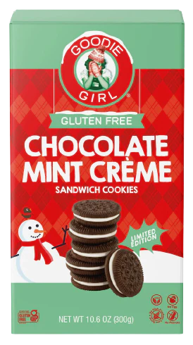 Chocolate Mint Creme Cookies