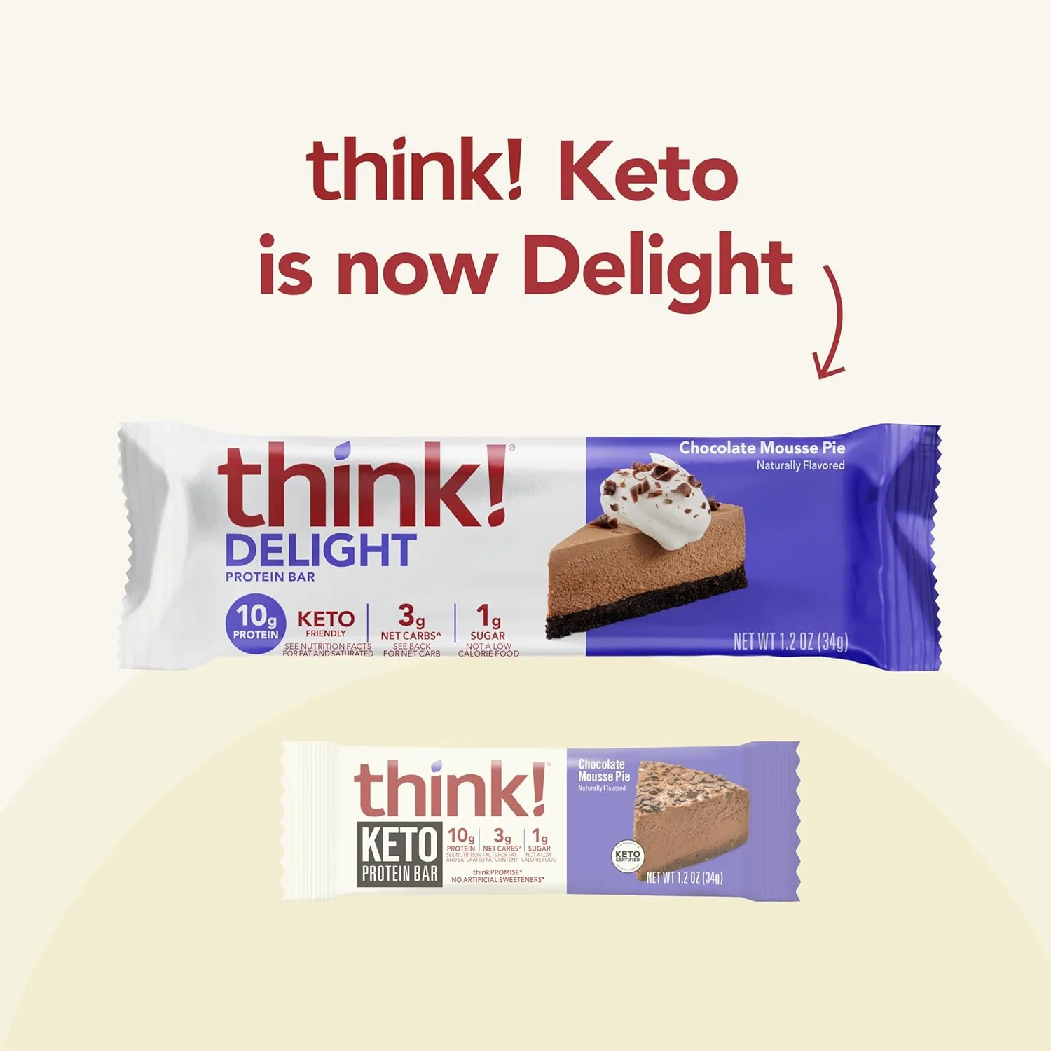 Chocolate Mousse Pie Keto Protein Bar (10 CT) - Image 2