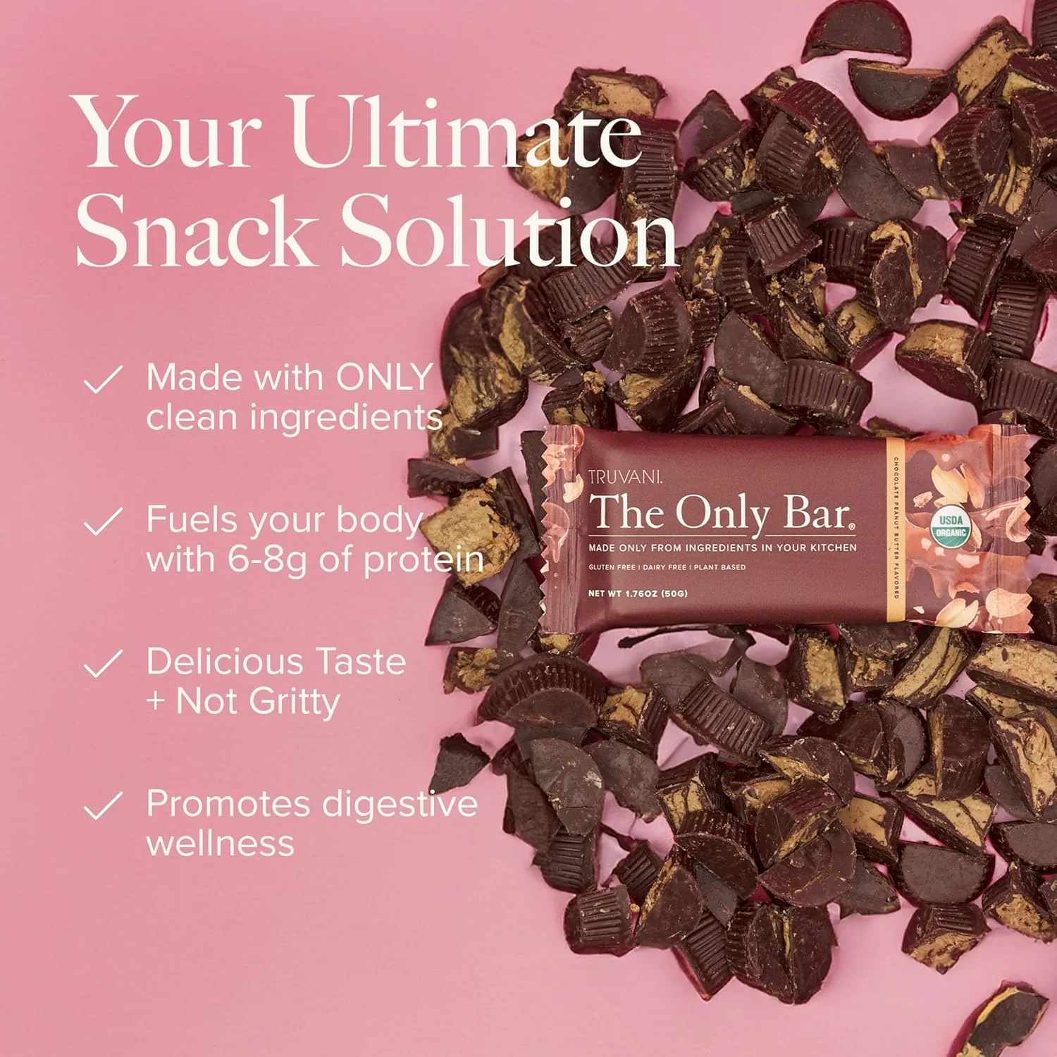 Chocolate Peanut Butter Bar (12 CT) - Image 3