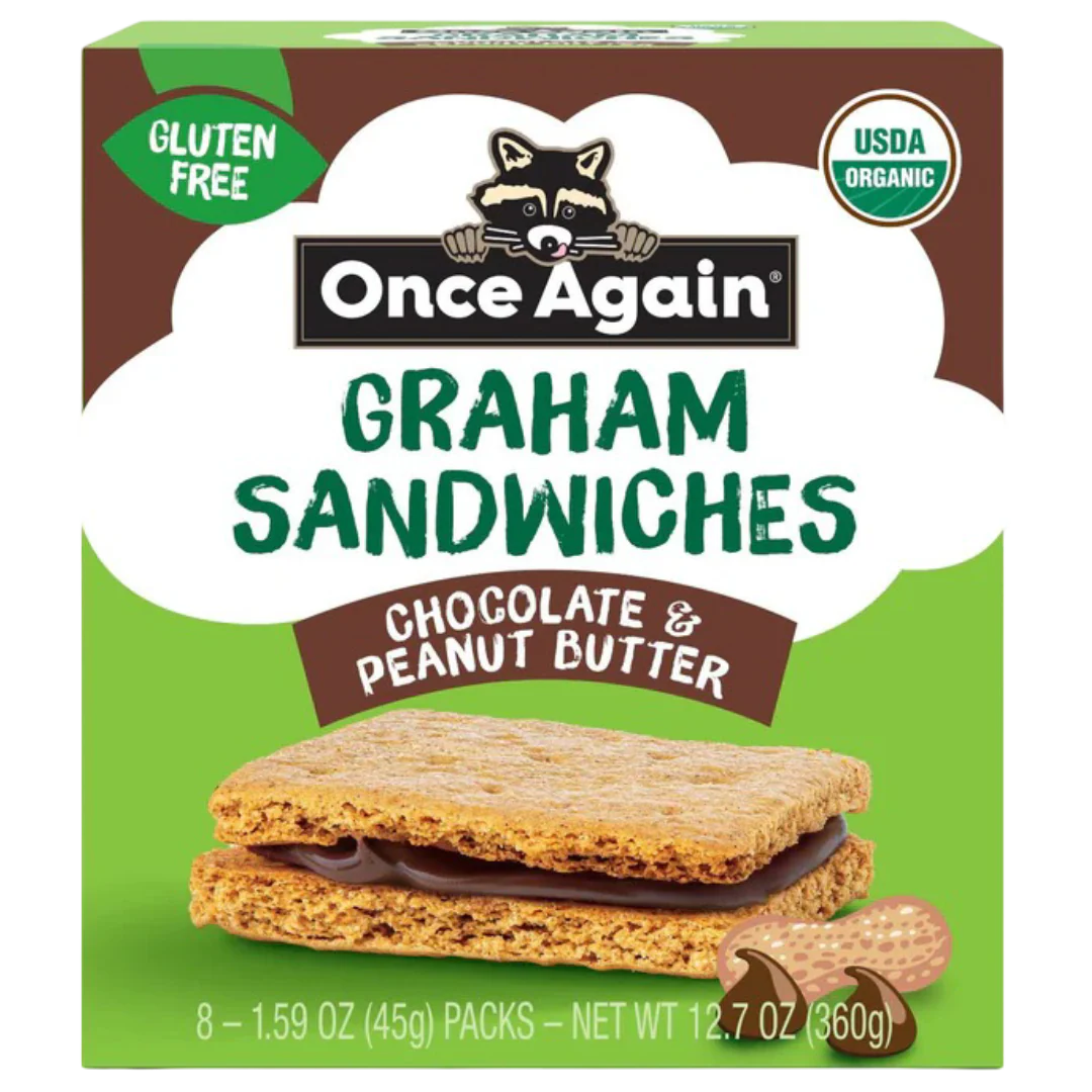 Chocolate Peanut Butter Graham Cracker Sandwich (8 CT)