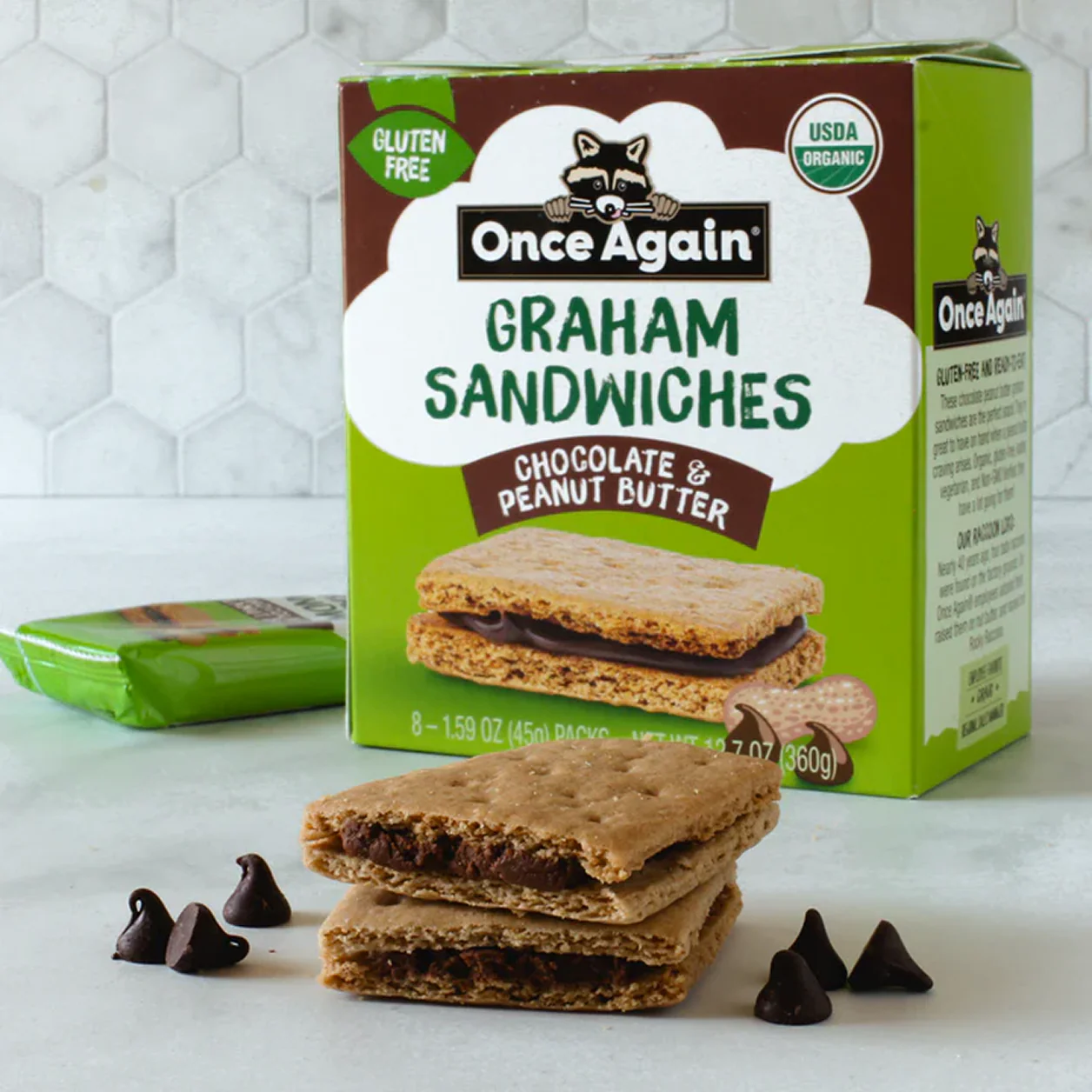 Chocolate Peanut Butter Graham Cracker Sandwich (8 CT) - Image 4