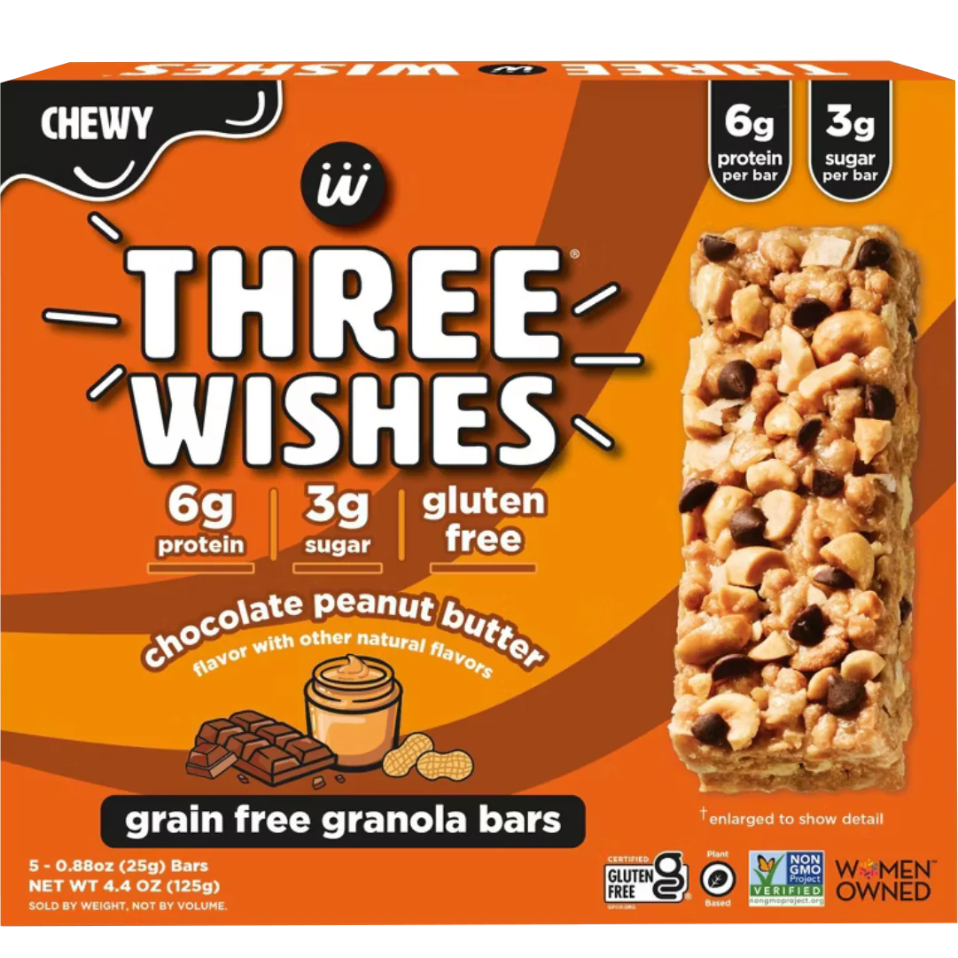 Chocolate Peanut Butter Grain-Free Granola Bars (5 CT)