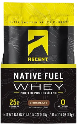 Chocolate Powder Whey Protein - 15 Packets