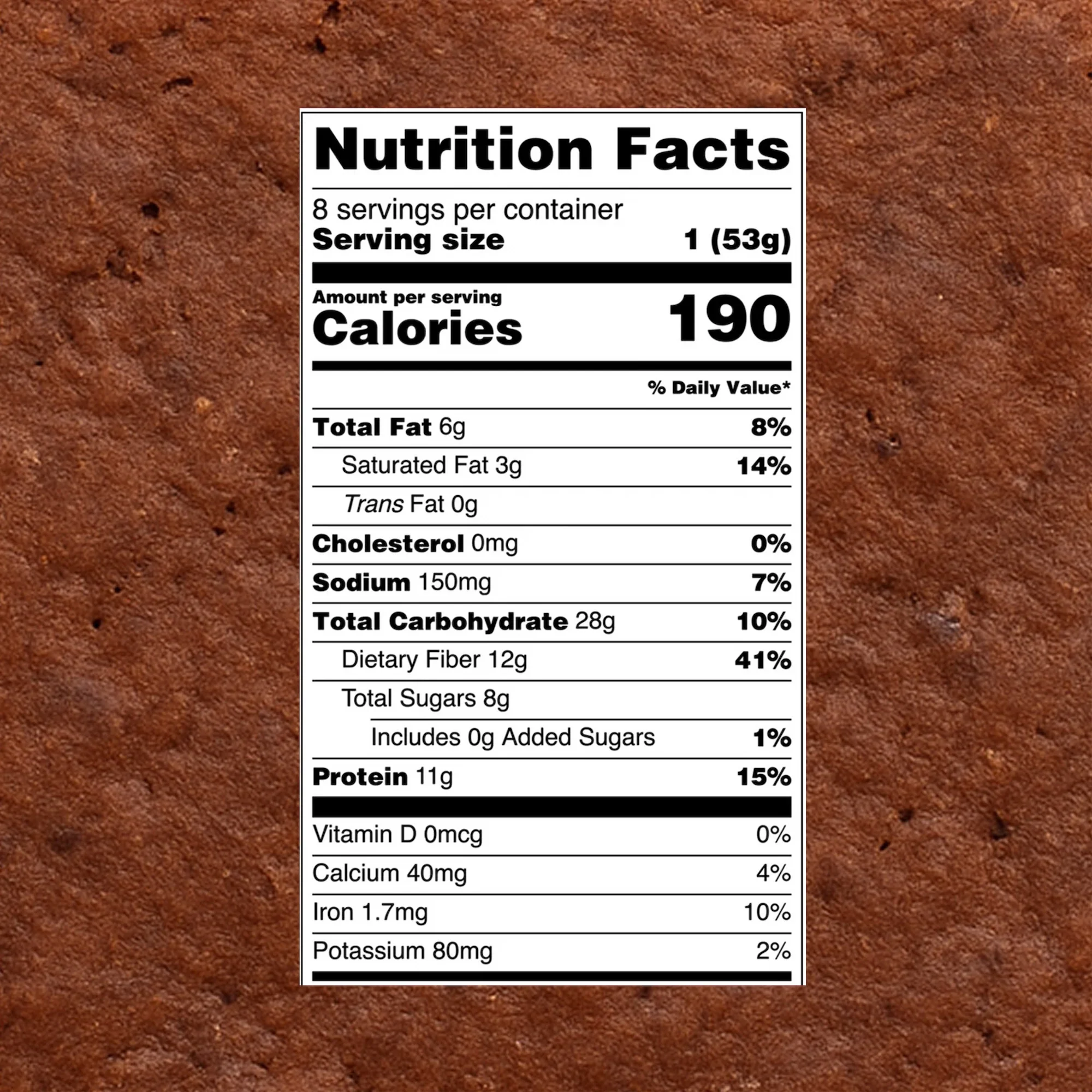 Chocolate Protein Brownies (8 Pack) - Image 6