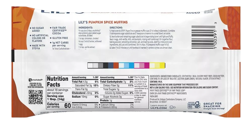 Chocolate Pumpkin Spice Baking Chips - Image 3