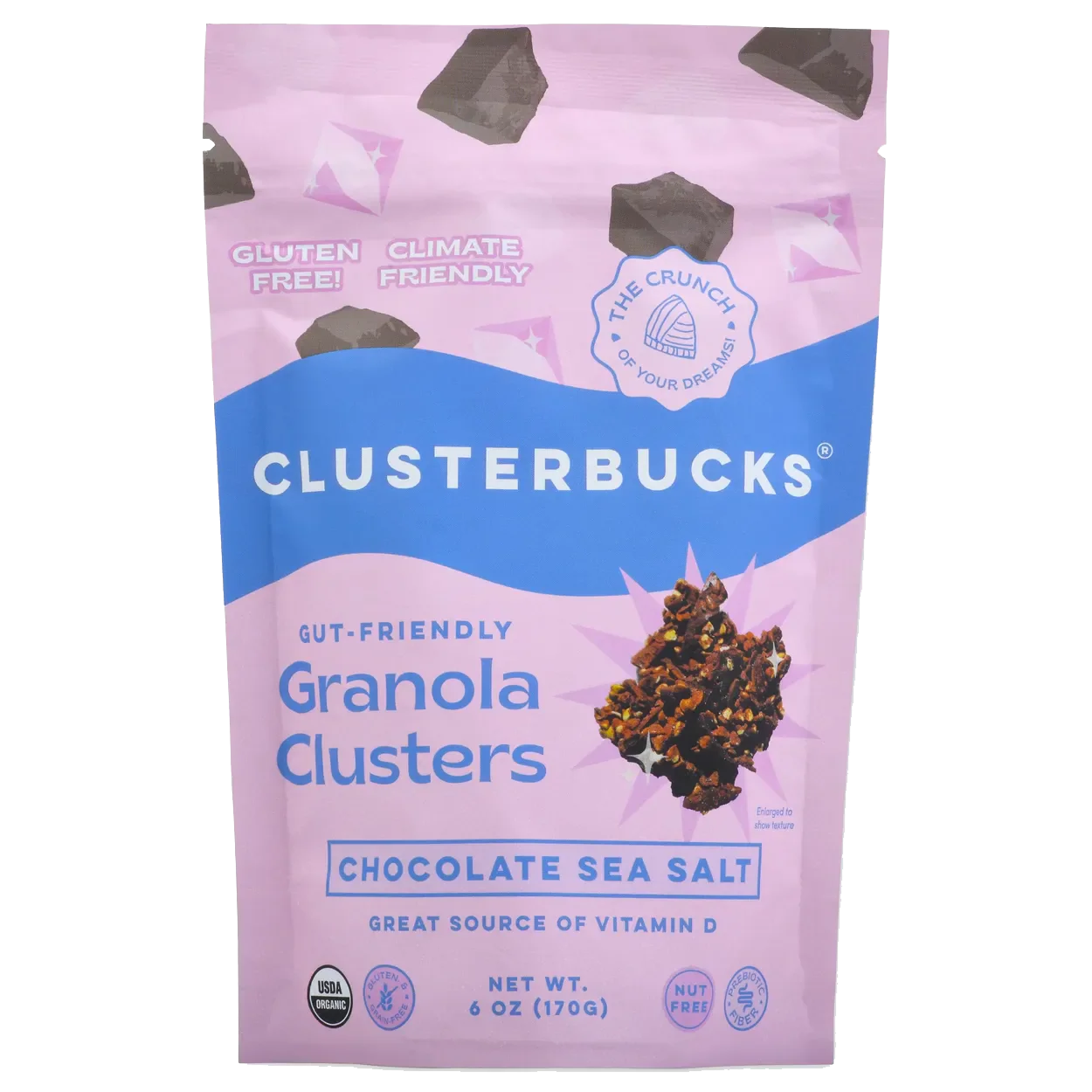 Chocolate Buckwheat Granola Clusters