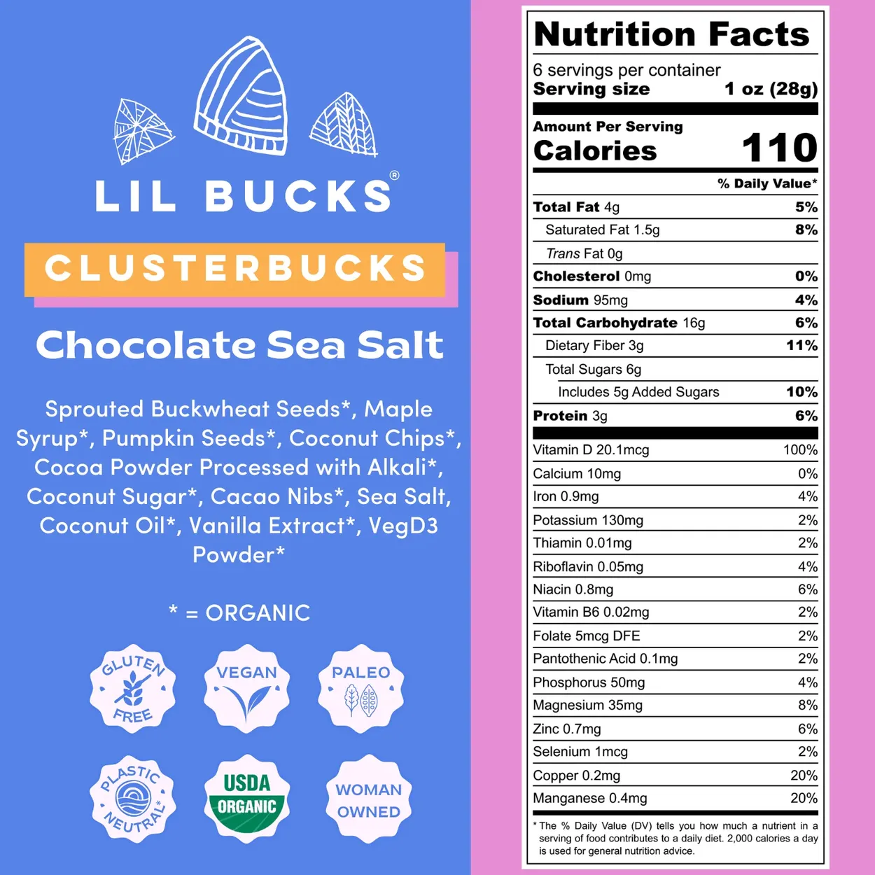 Chocolate Buckwheat Granola Clusters - Image 2