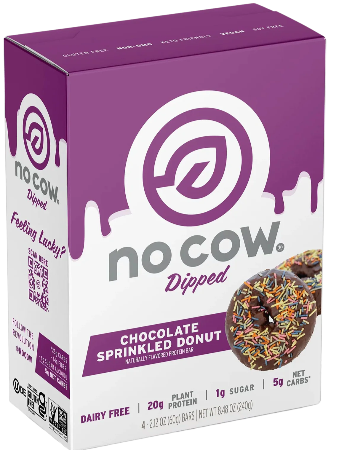 Chocolate Sprinkled Donut Protein Bar (4 Pack)