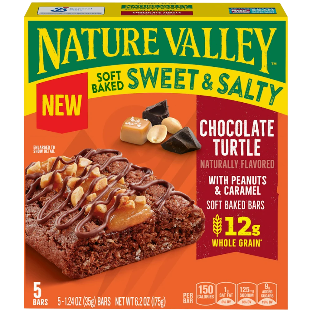 Chocolate Turtle Sweet & Salty Soft-Baked Bars (5 CT)