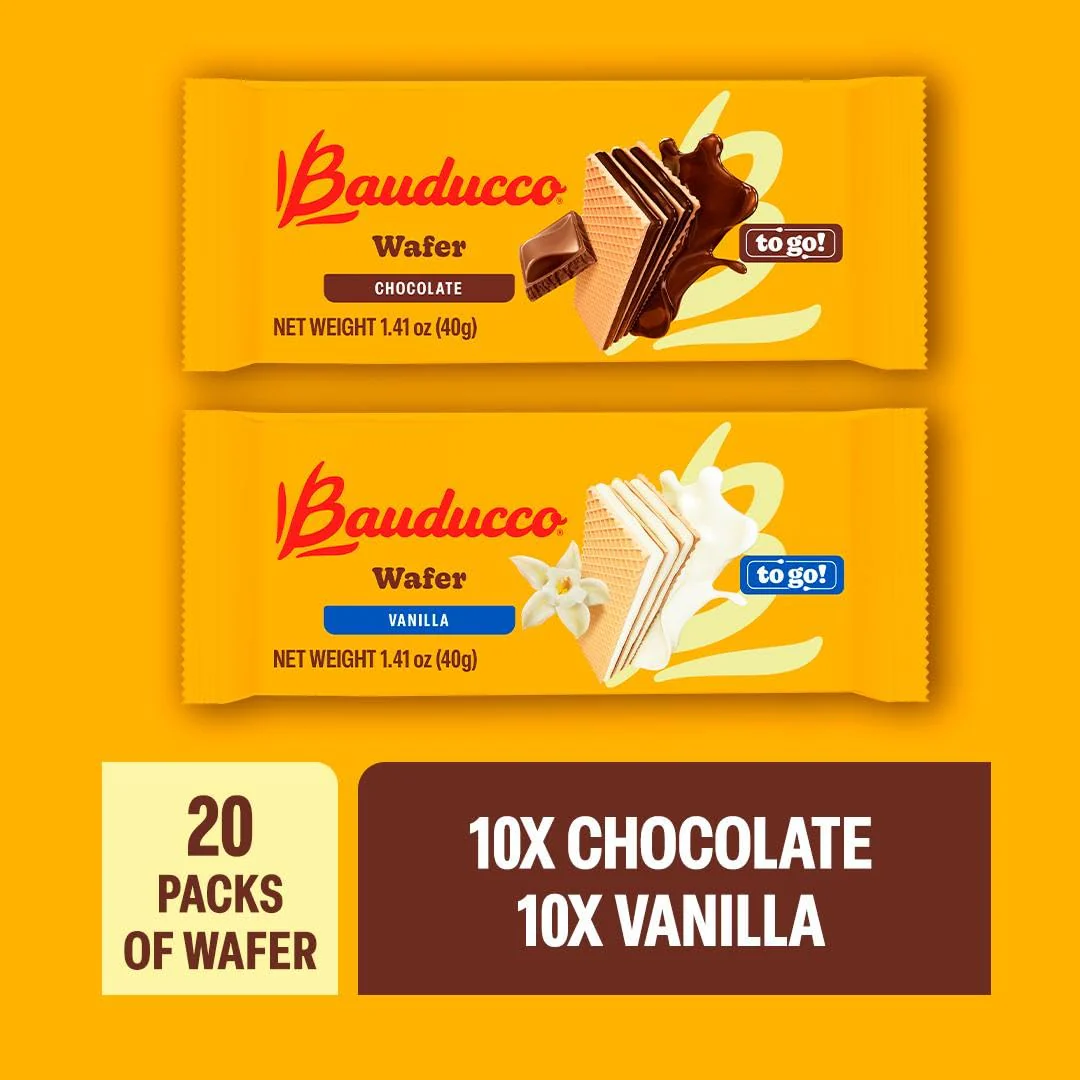 Chocolate & Vanilla Wafers (20 CT) - Image 3