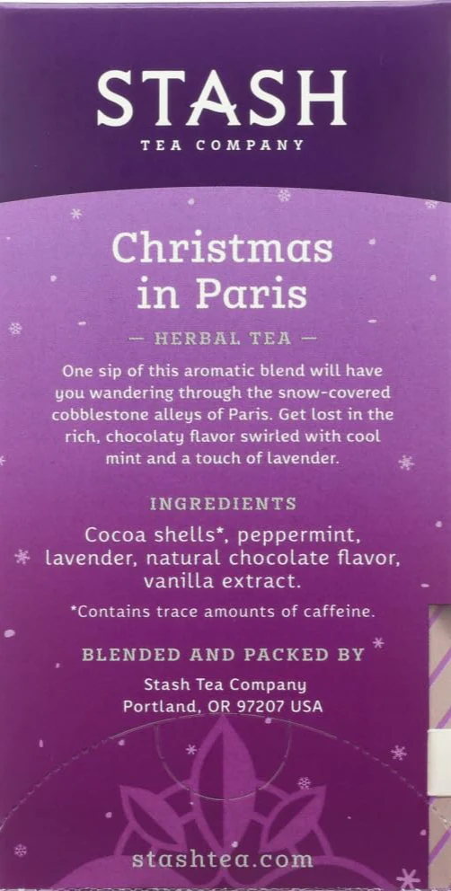 Christmas in Paris Herbal Tea - Image 3