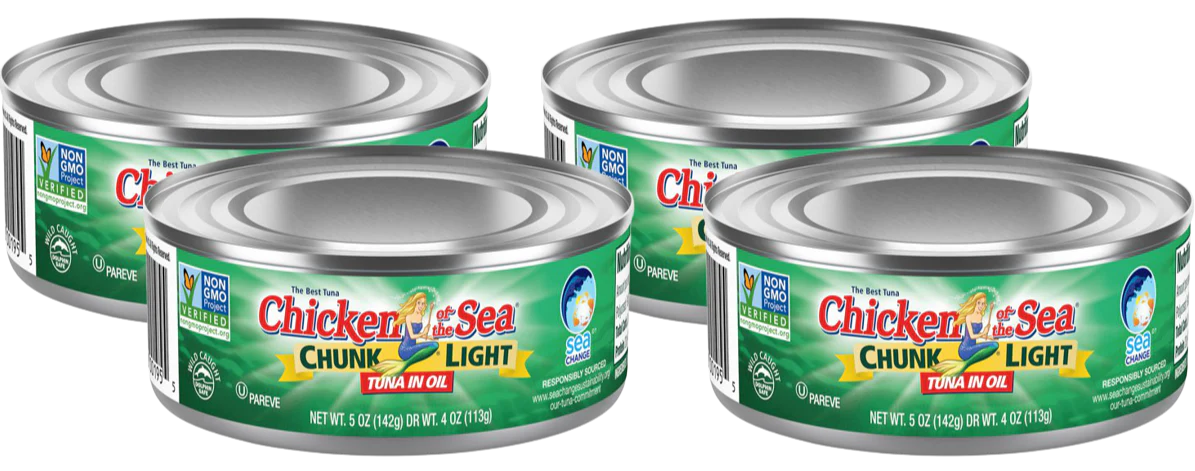 Chunk Light Tuna In Oil (4 Pack)