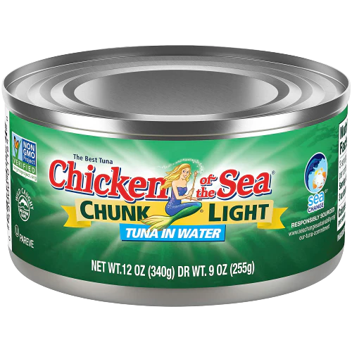 JUMBO Size Chunk Light Tuna In Water Can