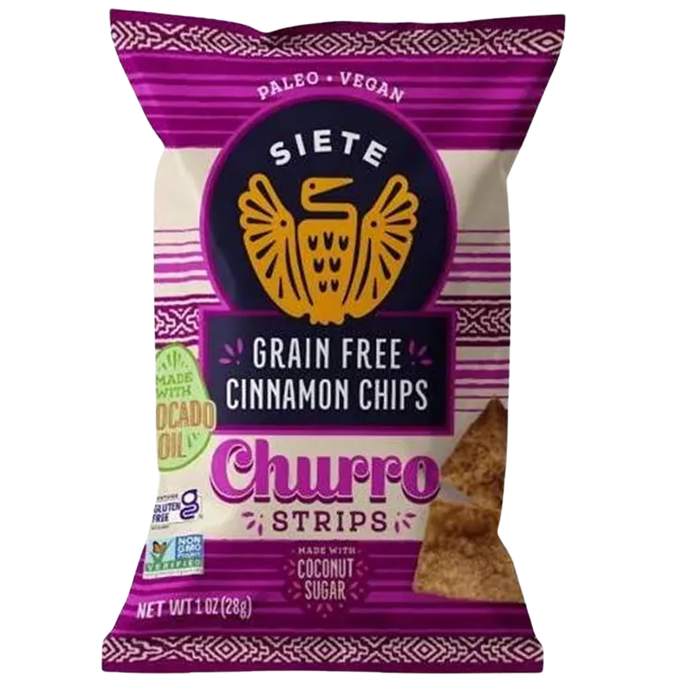 Churro Strips Tortilla Chip (Snack Bag)