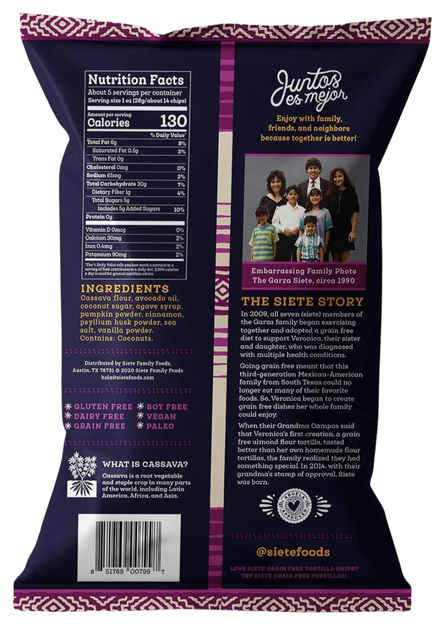 Churro Strips Tortilla Chip (Snack Bag) - Image 3