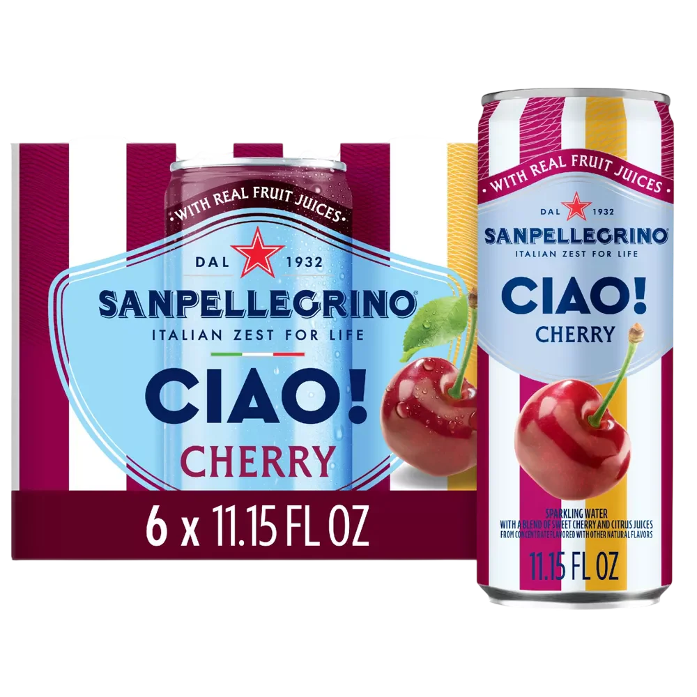 CIAO! Cherry Sparkling Water (6 Pack)