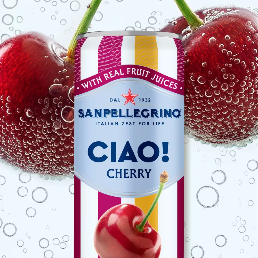 CIAO! Cherry Sparkling Water (6 Pack) - Image 2