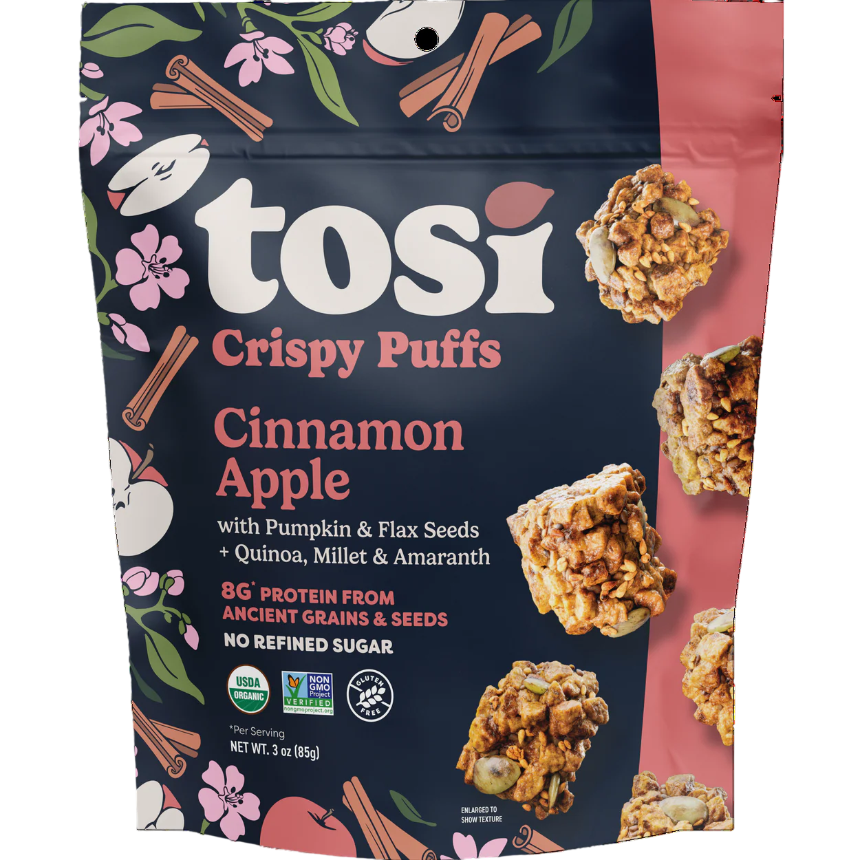 Cinnamon Apple Crispy Puffs
