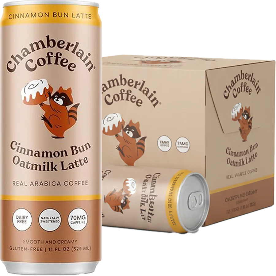 Cinnamon Bun Oat Milk Latte (12 Pack)