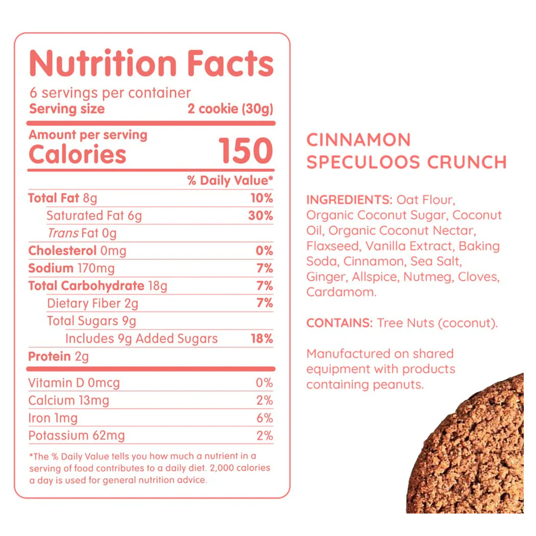 Cinnamon Speculoos Crunch Cookies - Image 4