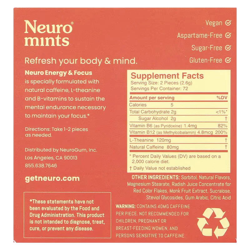 Cinnamon Energy & Focus Mints (12 Pack) - Image 7