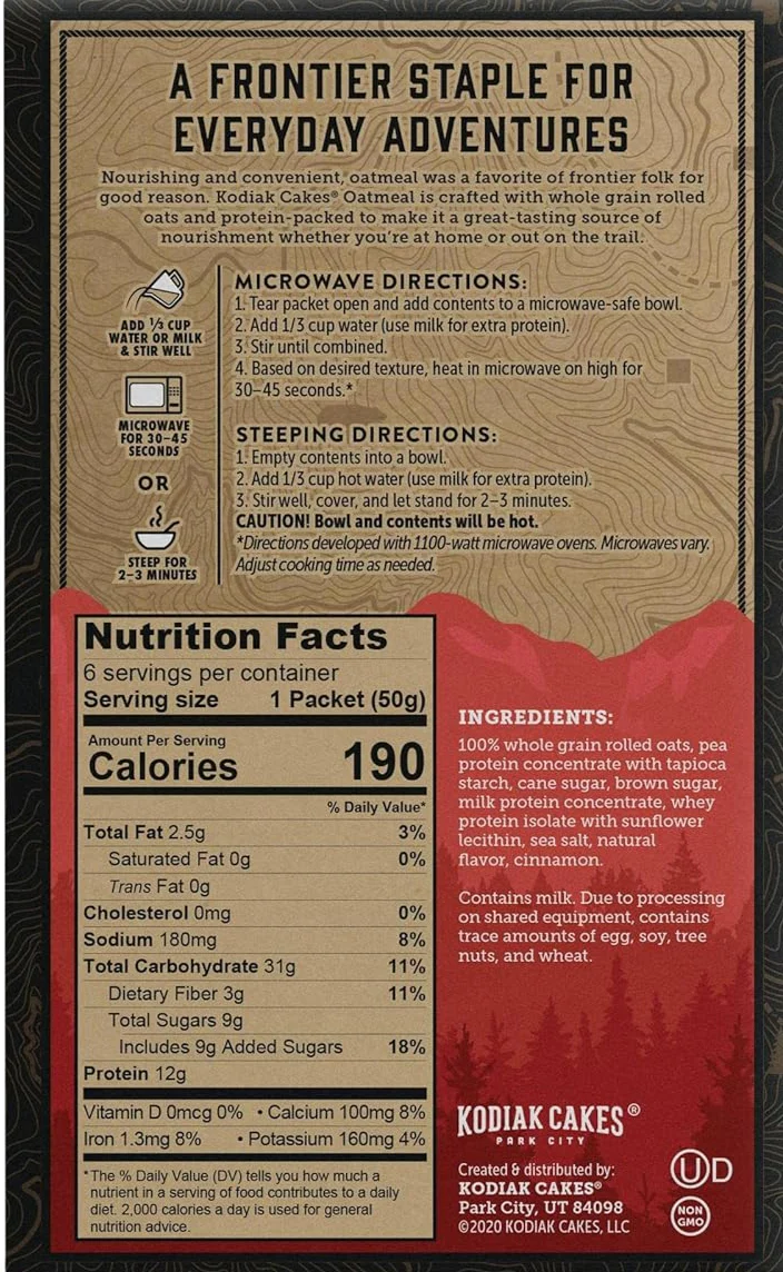 Cinnamon Oatmeal Protein - Image 3