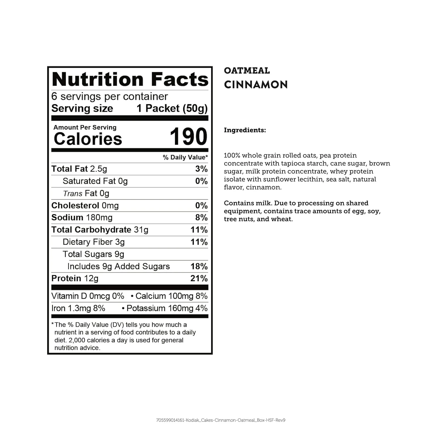 Cinnamon Oatmeal Protein - Image 4