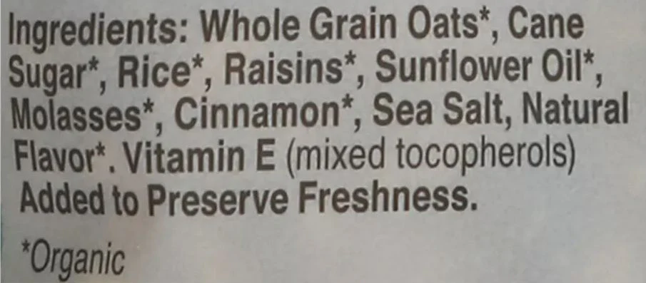 Organic Cinnamon Raisin Granola - Image 3
