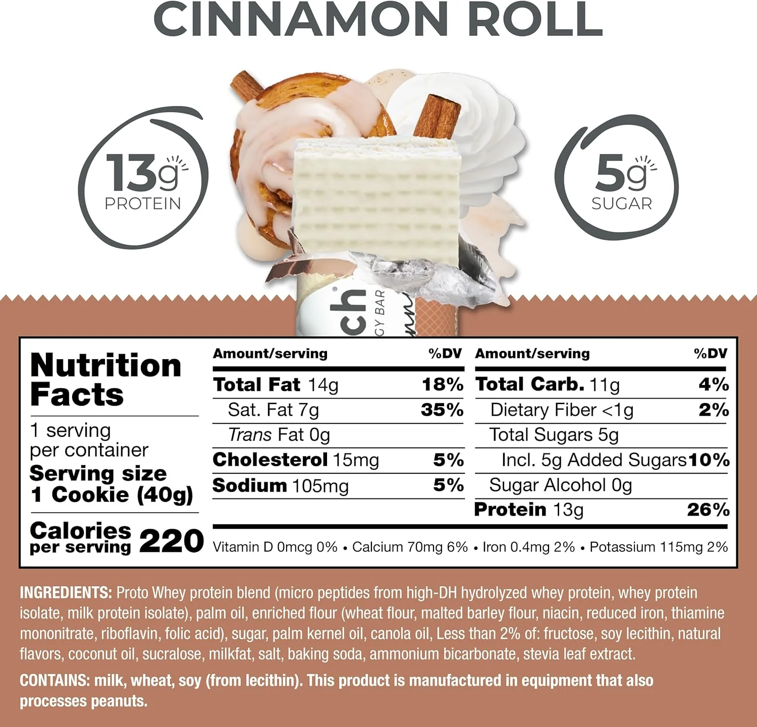 Cinnamon Roll Bar (12 CT) - Image 4