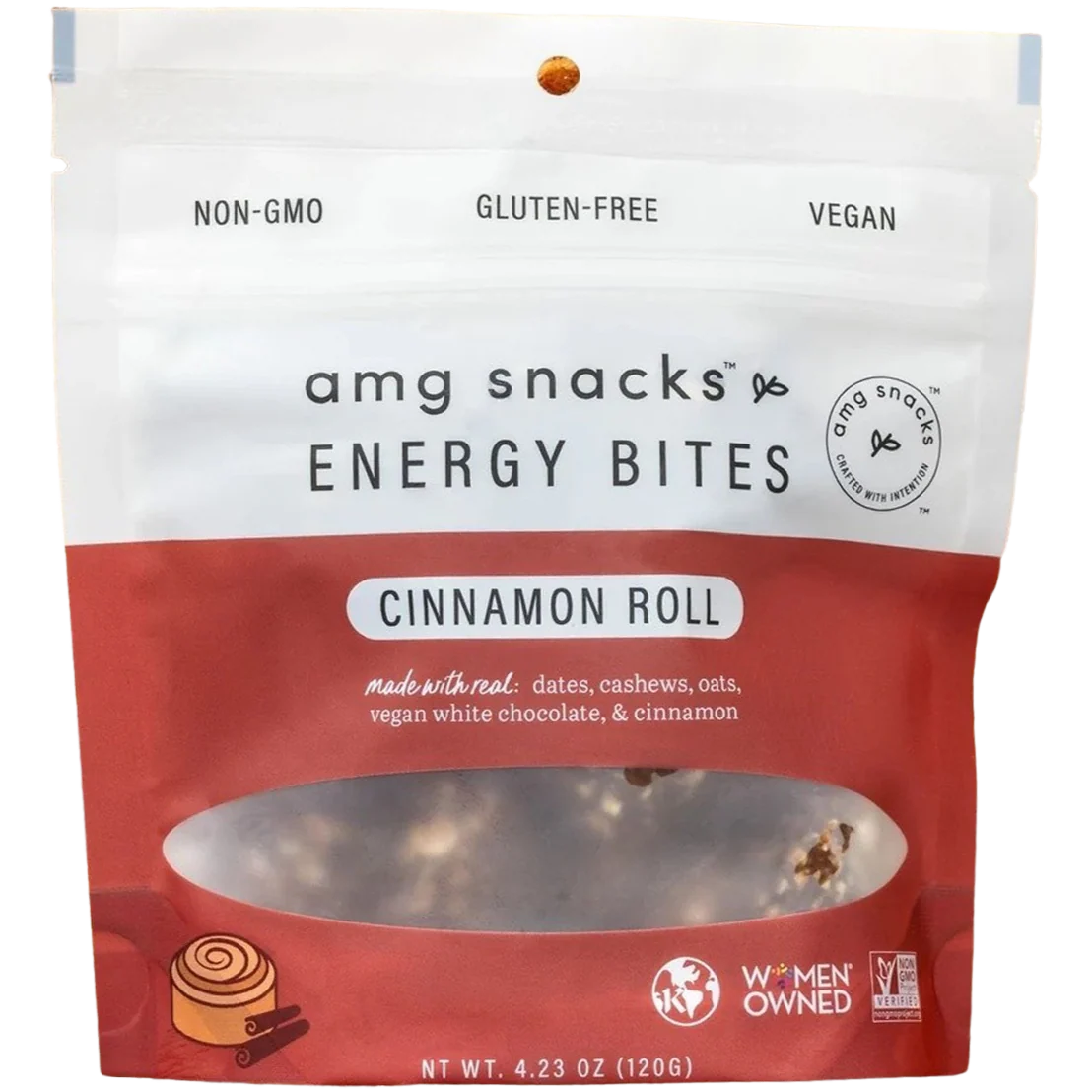 Cinnamon Roll Energy Bites