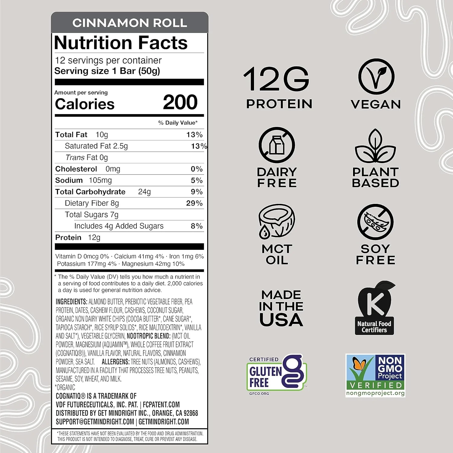 Cinnamon Roll Protein Bar (12 CT) - Image 5