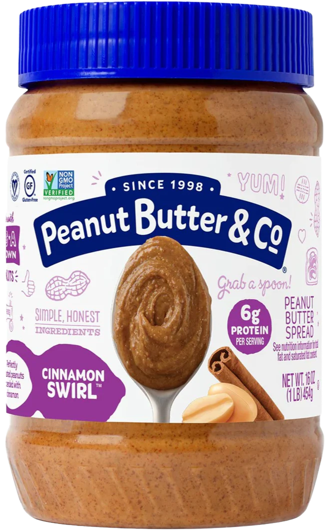 Cinnamon Swirl Peanut Butter