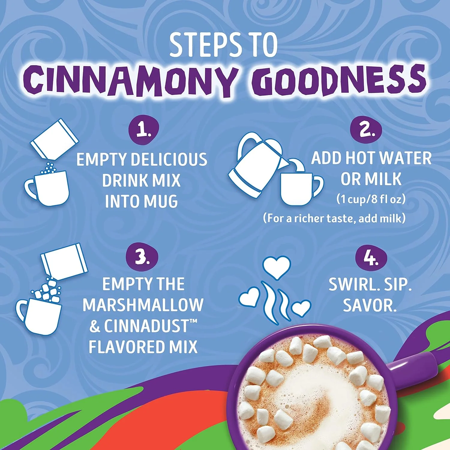 Cinnamon Toast Crunch Cinnamilk - Hot Drink Mix (6 CT) - Image 3
