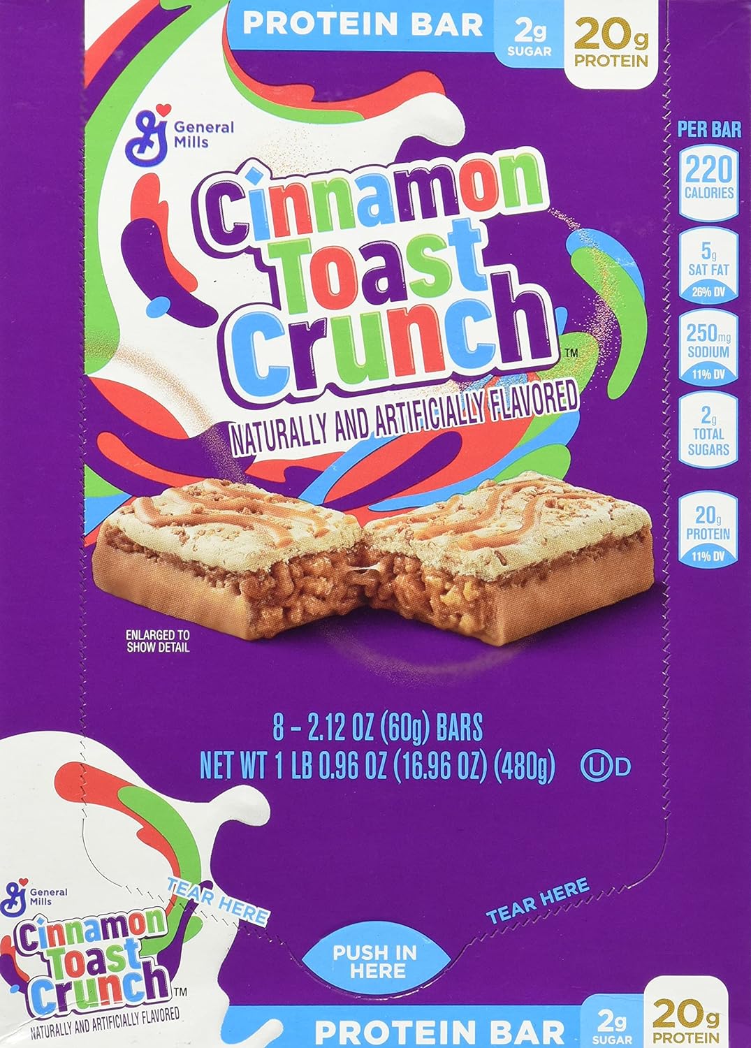 Cinnamon Toast Crunch Protein Bar (8CT) - Image 2