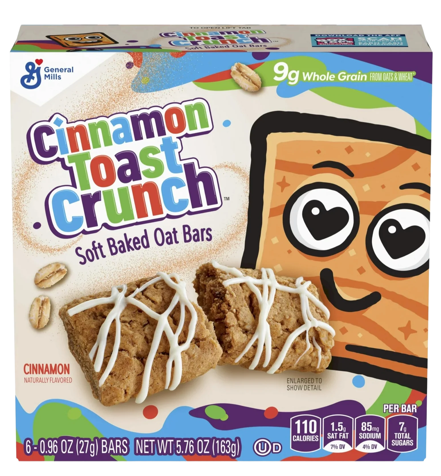 Cinnamon Toast Crunch Soft Baked Oat Bars (6 Bars)