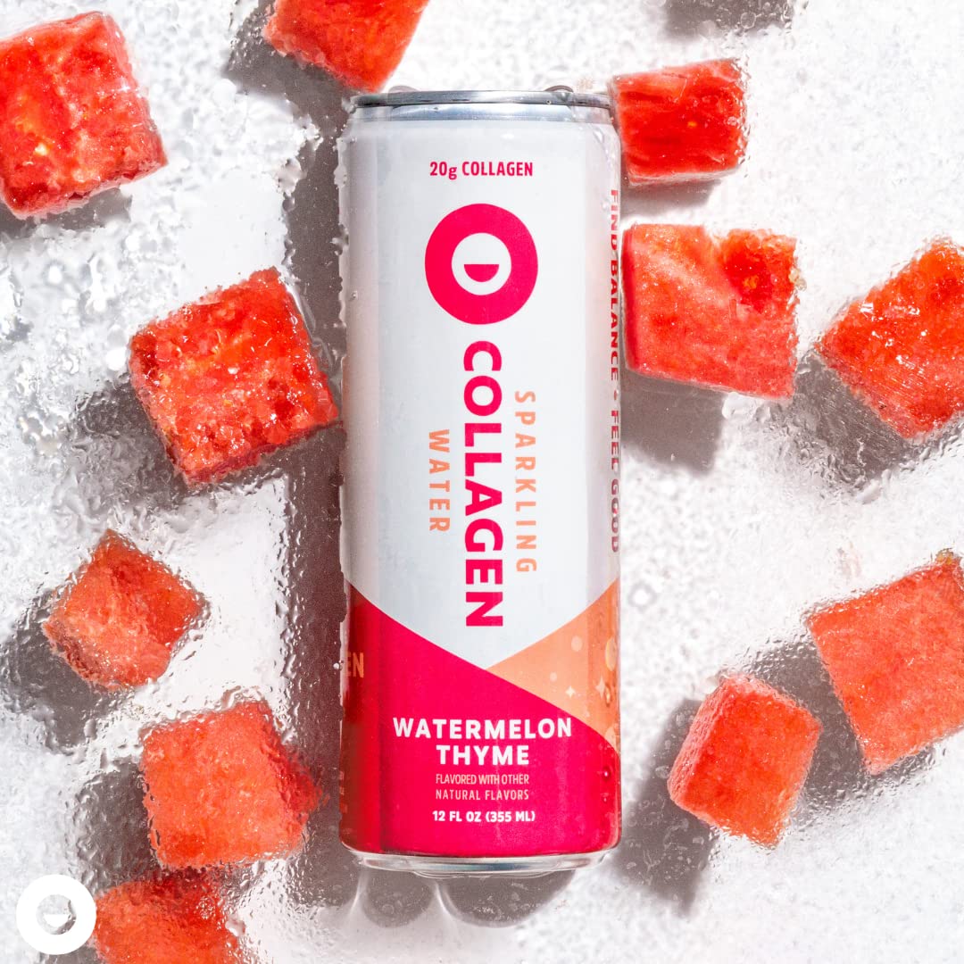 Watermelon Thyme Infused Collagen Water (12 Pack) - Image 4