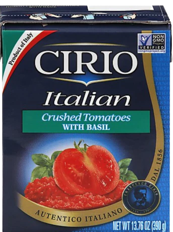 Crushed Tomatoes With Basil (8 Pack)