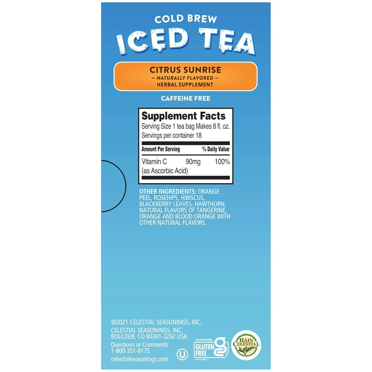 Cold Brew Iced Tea - Citrus - Image 3