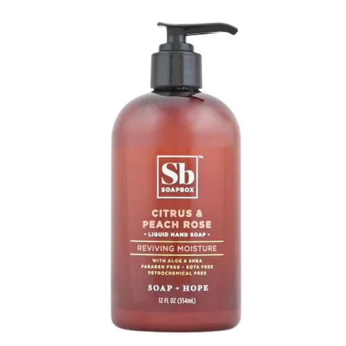 Citrus Peach Rose Liquid Hand Soap