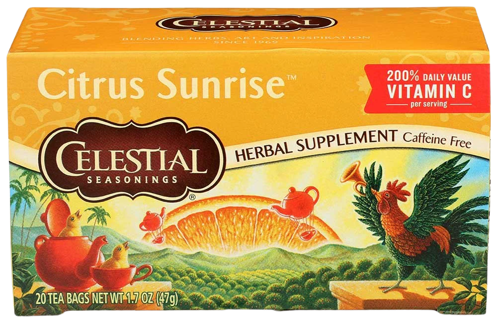 Citrus Sunrise Caffeine Free Herbal Tea