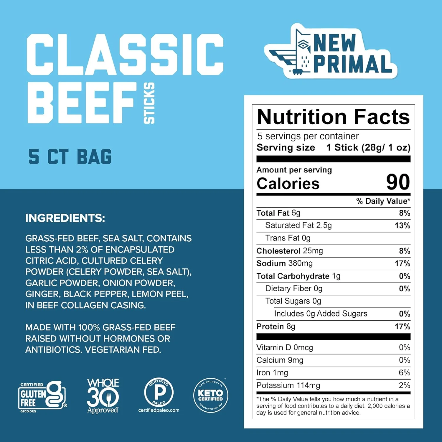 Classic Beef Sticks (5 CT) - Image 5
