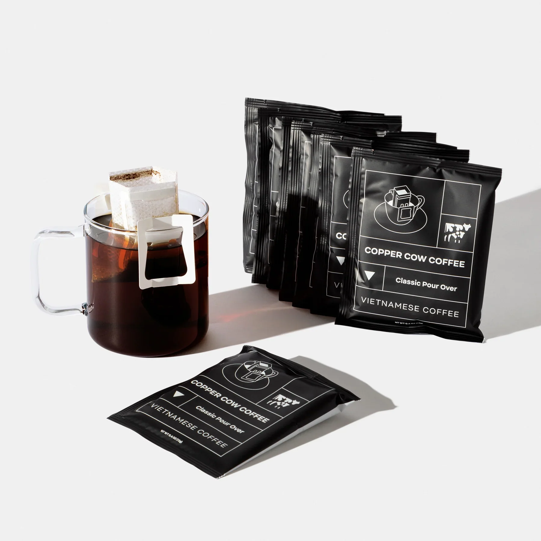 Classic Black Pour Over Single Serve Coffee (5 CT) - Image 2