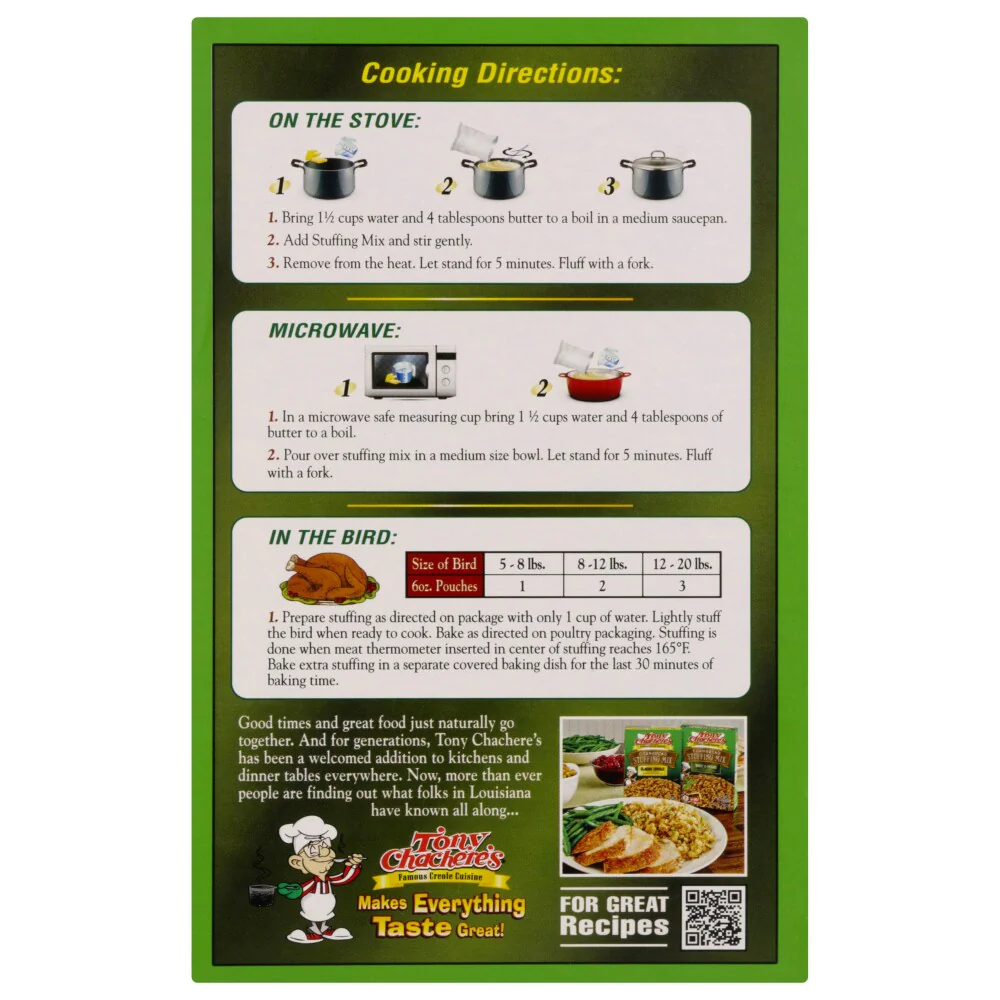 Classic Creole Cornbread Stuffing Mix - Image 3
