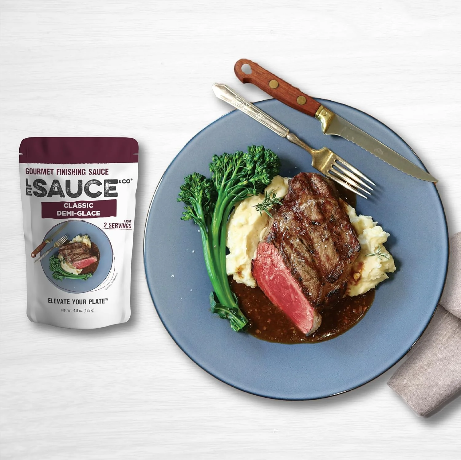 Classic Demi Glace Gourmet Finishing Sauce - Image 3